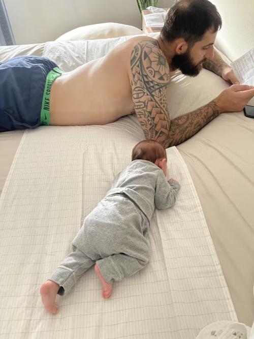 Familie sover med EarthSleep